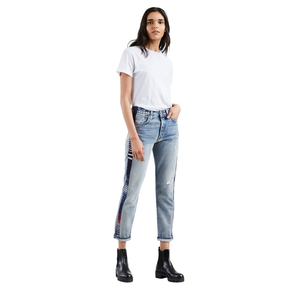 Levi’s Made & Crafted 501 Skinny Women’s Jeans - Light Wash Indigo W25 L30